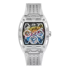 Reloj Guess Phoenix Caballero Blanco Color Del Fondo Multicolor