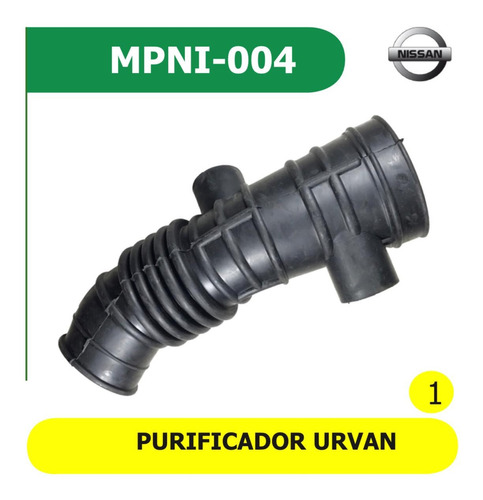 Manguera Purificador Filtro De Aire Urvan 2.4l Foto 2