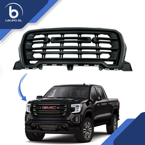 Parrilla Gmc Sierra 1500 Black Edition Midnight 2019 Foto 2