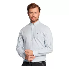 Camisa Tommy Hilfiger Regular Core Oxford Azul Claro