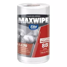 Pano De Limpeza Reutilizável Maxwipe Max70 88 Folhas - Elite