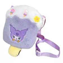 Bolso Sanrio De Felpa, Cinnamoroll Kuromi Melody Y Pochacco