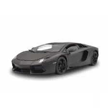 Oferta Auto Lamborghini Aventador Negro Mate Escala 1:18