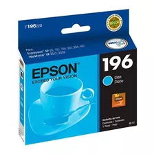 Cartucho De Tinta Epson T196220-br Durabrite Ultra Ciano