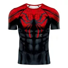 Spiderman Polera Compresión Superheroe Hombre Araña 2024 I