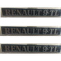 Emblema Renault 9 Gtx. Renault 9