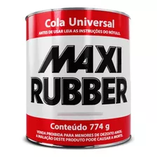 Cola De Contato Universal 774g Maxi Rubber