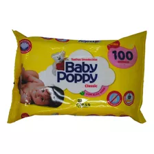 Toalhas Umedecidas Baby Poppy Classic 100un