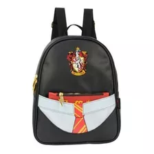 Mochila Pequena Costas Petit C/ Estojo Harry Potter - Luxcel Cor Preto