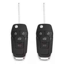 Keyless2go Repuesto Para Llave De Repuesto De 4 Botones Para