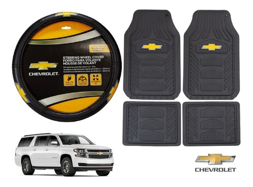 Tapetes 4pz Chevrolet + Cubrevolante Suburban 2005