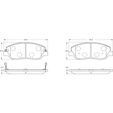 Pastillas De Freno Hyundai Santa Fe 2.0/2.4/2.7 4x2 4x4 2001