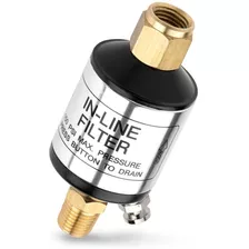 Separador De Agua Y Aceite En Linea, 1/4 Npt - 150 Psi