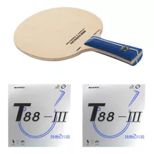 Raquete Classica Profissional + 2x Sanwei T88 Tenis Mesa 