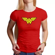 Polo Dama Wonder Woman (d0384 Boleto.store)