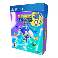 Juego Sonic Colors Ultimate Launch Edition Ps4 Fisico Nuevo