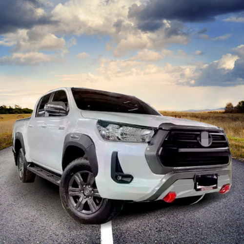 Defensa Bumber Frontal Compatible Con Toyota Hilux Revo 2021 Foto 3