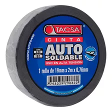 Cinta Auto Soldable Vulcanizante Tacsa 2mt Para Alta Tensión