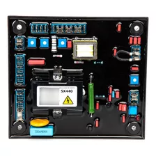 Avr Regulador De Tensão Sx440 Para Grupo Gerador Brushless Monofásico Singelo Ou Paralelo Até 700 Kva - 16amp