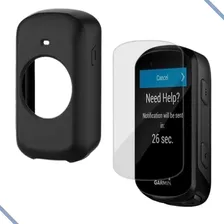 Capa De Silicone + Película De Tela Para Garmin Edge 530