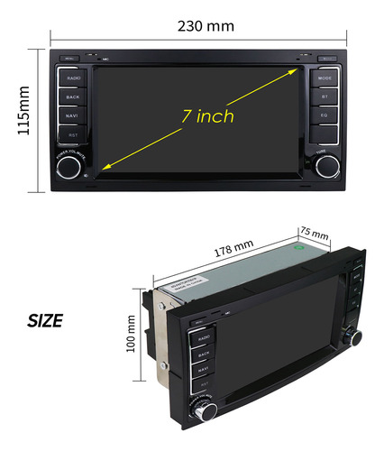 Estreo Carplay 2+32g Para Volkswagen Touareg 2004-2009 Foto 4