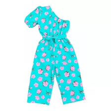 Macacão Infantil Roupa De Menina Verão Moda Blogueira Luxo