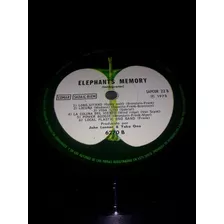 Disco Vinilo Elefants Memory Homónimo 1973 Vg++ John & Yoko