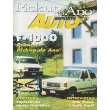 Auto Esporte Encarte Nº358 Pickup Do Ano 1995 Ford F-1000