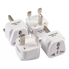 Adaptador De Viaje Europeo Paquete Universal Usa Un Europa E