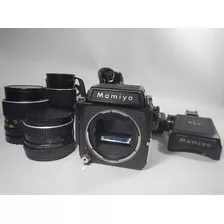 Kit Câmera Mamiya M645 - Japonesa - Médio Formato + Lentes