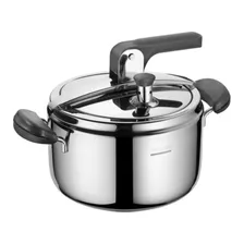 Panela De Pressão Inox 22cm Fogão Indução Barazzoni 7 Litros