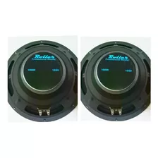 2 Parlantes Woofers Roller 10 PuLG 100w Para Bafle