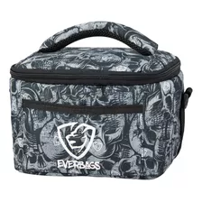 Bolsa Térmica Fitness Marmita Lancheira Caveira Fit Everbags