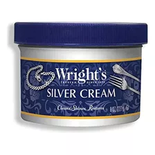 Wrights Silver Crema Pulidora De Metales De 8 Oz