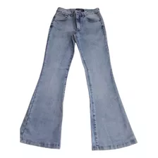 Calca Fem Zoomp Flare Cor:jeans Claro D´lave 600110702-11288