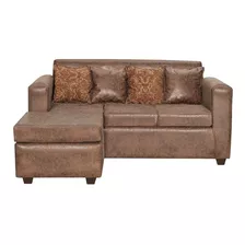 Sofa Secccional Intercambiable Essenza Modelo Phuket Pu Cafe