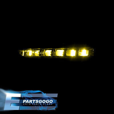 For 16 17 Honda Accord Coupe 2dr Yellow Led Bumper Fog L Aac Foto 6