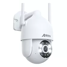 Cámara De Seguridad 5g Anran N50w1584 Wireless Con Resolución De 5mp Visión Nocturna Y Audio Incluidos Blanca