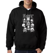 Sudaderas Para Hombre Slipknot Negras Integrantes Calavera