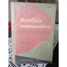 Análisis Matemático Rey Pastor Vol 1 Y 2