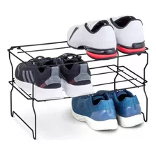 Sapateira Preta P/ Calçados Tenis Sapato - Kit C/ 3 Unidades
