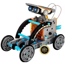 Robô Movido Energia Solar Brinquedo Presente Robótica Educa