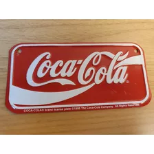 Placa Metalica Coca Cola 1998