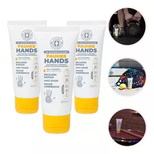 3un Gel Secativo Para Mãos Pauher Hands 60ml Pegada Esportes