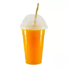 Vaso Frappe Descartable 360cc C/tapa Domo Cristal X 300 Un