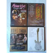 Lote 8 Dvds Message To Love/john Lennon/hinos Do Rock + 5