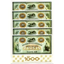 Brasil 1976 B040 Banco Brasil Gigantesco Lote 500 Blocos