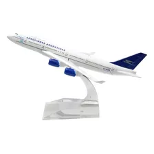 Avião Comercial Airbus / Boeing - Miniatura De Metal - 15cm