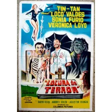 Locura De Terror - Tin Tan - Afiche Cine (c