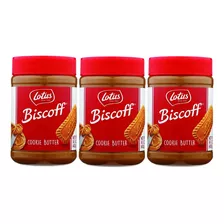 Crema De Galletas Lotus Biscoff 3 Pack C/u 400gr 14.1oz